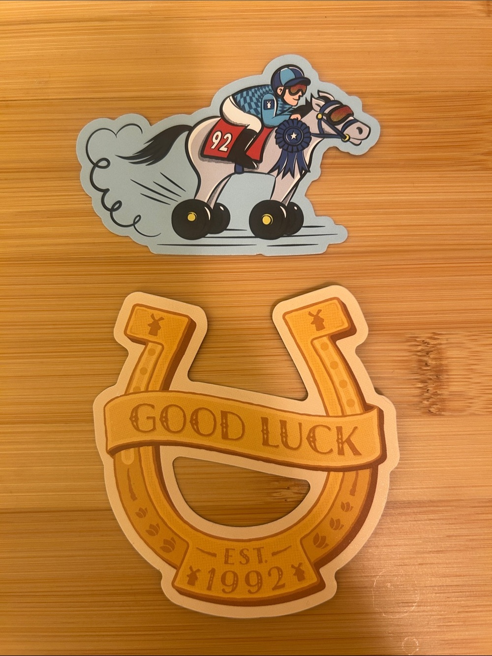 Exclusive Derby Dutch Bros Sticker Set